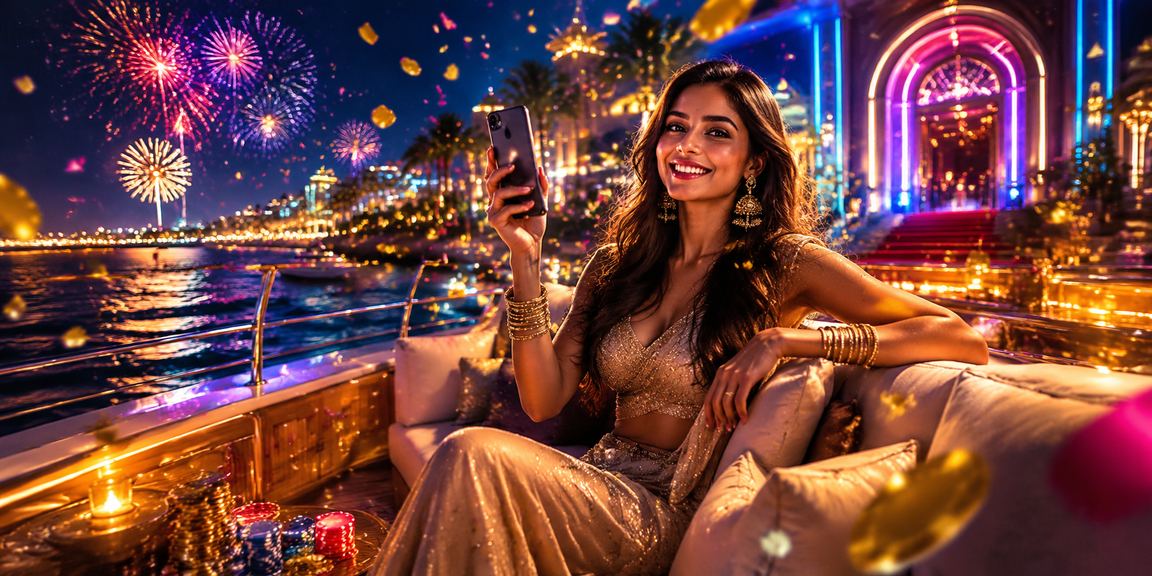 Mobile casino gameplay at beachside location in Goa