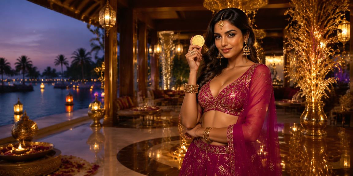 Casino celebration with responsible gaming awareness during Diwali festival
